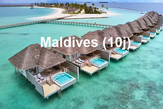Les Maldives (09jours)